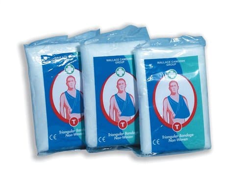 Wallace Cameron Triangular Bandages Hard-wearing Compliance Reusable Ref 1805017 [Pack 6]