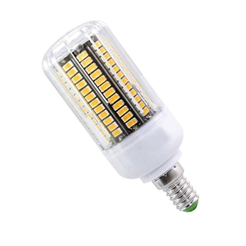 Phigoning 8X E14 10W 5733 SMD 136 LED Corn Light Bulb Warm White AC220-240V Energy Saving LED Light 360 Degree