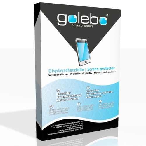 GOLEBO 2x Crystal Clear screen protector for Sony Live-View Remote RM-LVR3 - (Transparent screen protector, Air pocket free application, Easy to remove)
