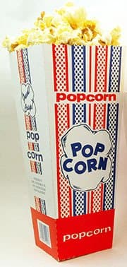 1.5oz Popcorn SCOOP Boxes QTY: 100 Highest Quality