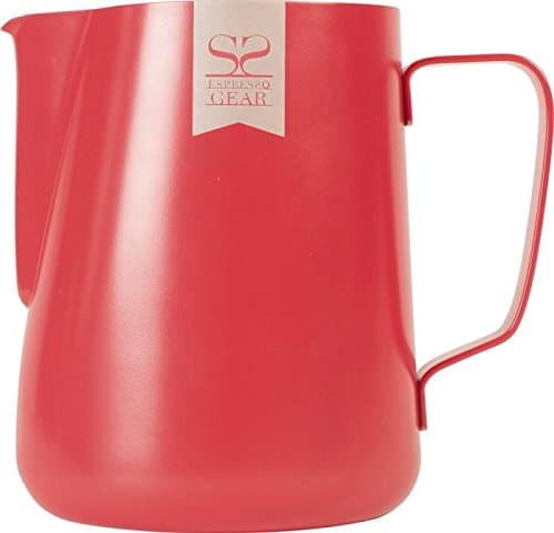 Espresso Gear Teflon Foaming Jug (600ml) - Red