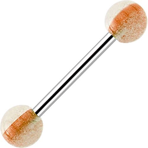 Piercing Straight Bar Titanium Phospho diabolo-pche