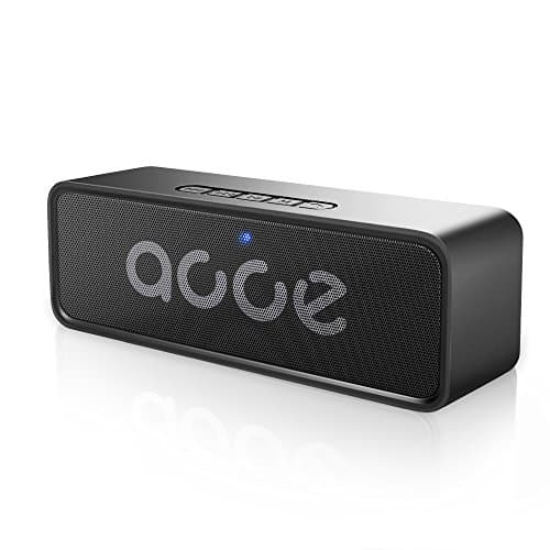 [Soundcore] Portable Bluetooth 4.2 Speaker, AOOE Dual 3W Wireless Stereo Speaker with Powerful Bass 12 Hours Playback, AUX USB,TF card, Built-in Microphone, for iPhone, iPod, iPad, Samsung and others