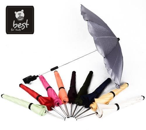 Best For Kids Universal Stroller Umbrella Latest Technology Maximum UV Protection Standard 801 - Umbrella and Umbrella Suitable for Any pram, Flexible and Foldable, 13 Colors to Choose