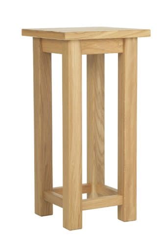 Yabbyou Solid Oak Tall Lamp/Side Table