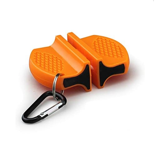MAX-MDQ Non Slip Knife Sharpener -With Key Chain to fit on Key Ring
