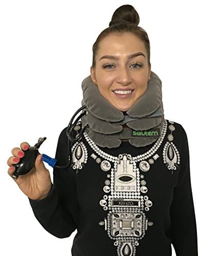 TraX comfort neck support brace traction device