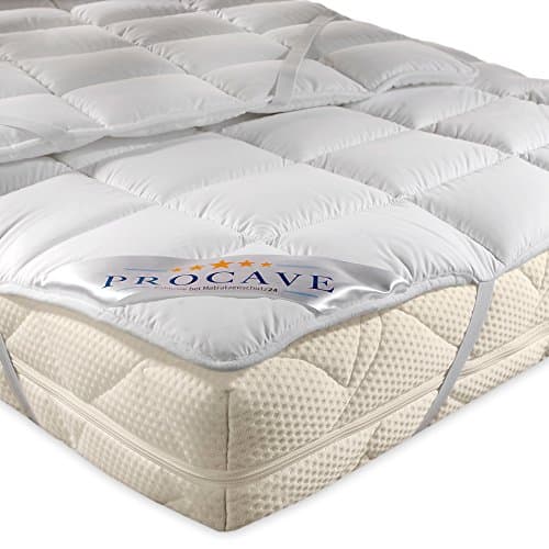PROCAVE Micro-Comfort, Microfiber Mattress Protector, Soft Touch Mattress Cover, Breathable Microfiber Mattress Topper, Made in Germany, 180x190 cm