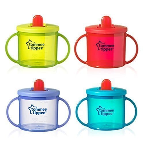 Baby First Cup 190ml Trening Drinking Tommee Tippee Essentials 4m+ (Yellow)