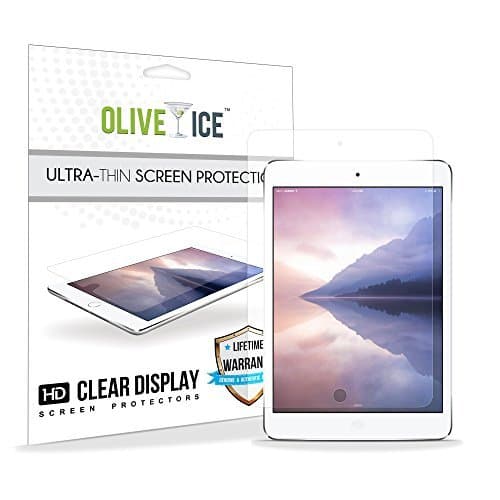 iPad Mini Screen Protector, OliveIce Premium Scratch Resistant Anti-fingerprint HD Bubble Free Screen Protector Guard for Apple iPad Mini 1/iPad Mini 2/iPad Mini 3 - [3 Pack]