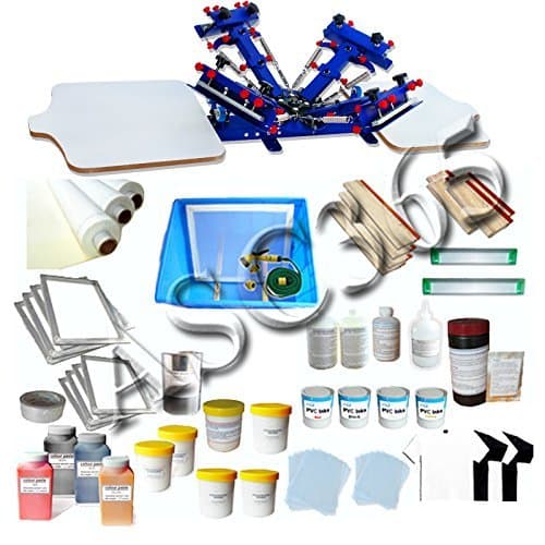 4 Color 2 Station Screen Printing Start Kit B by Artdid