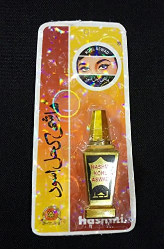 Pack 2 Eye Liner Black with Built-in Applicator Very Easy to Apply 4.5 GRS