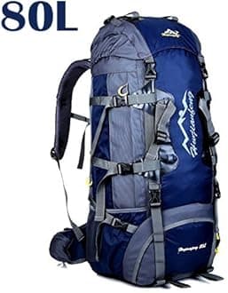 MYMM 50L 80L Backpack, Great for Outdoor sport, Hiking, Trekking, Camping Travel, Mountain Climbing. Waterproof Mountaineering Bag, Travel Climbing Daypacks, Knapsack, Rucksack