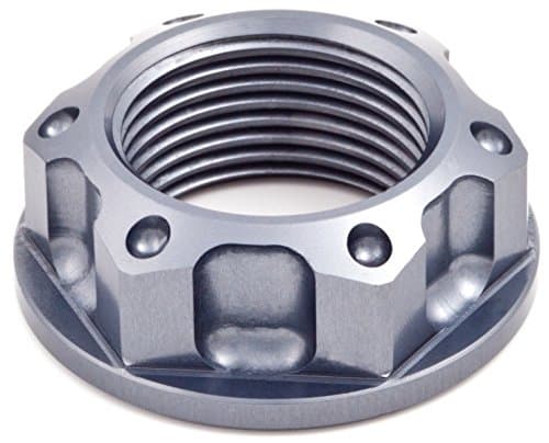 EVOTECH Nut Thunderbolt TB 018 M25 X 1 Wheel 5 Stud Front or Rear Titanium