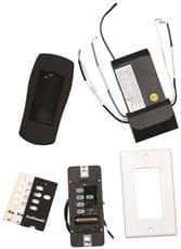 Craftmade International UCI-2000 UNIVERSAL REMOTE CONTROL FOR CEILING FAN WITH LIGHT KIT, HAND HELD OR WALL MOUNT, COLOR CHANGE FACE PLATES (1 PER CASE)