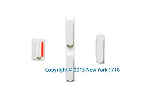 New Original WHITE iPhone 5c Power, Mute and Volume Button Set - NY1718