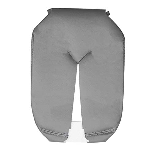 Casinlog Center Console Cover Microfiber Leather Replacement Fit for 2007-2013 Chevy Silverado,Tahoe,Suburban,Avalanche,Gmc Sierra,Yukon,Yukon Xl(Gray)