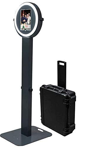 HootBooth ILLUMIN8+ 10.5" Ring Light iPad Photo Booth with Case & 3 Month Software Trial (HootBooth ILLUMIN8+ iPad Photo Booth, Case & 3 Mo. GIF Booth Software Subscription)