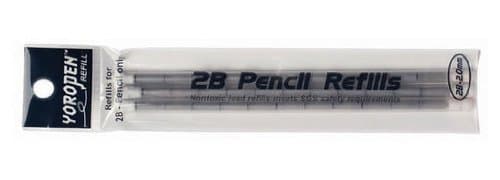 Yoropen 2B Pencil Refills, 3 tubes