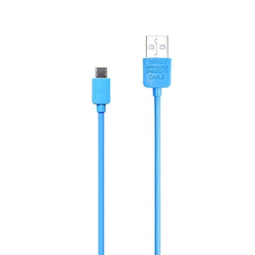 Micro USB Cable, S LEGIT® Vibrant 1-Pack 3ft USB 2.0 A Male to Micro B Data Sync &amp; Charge Cord Charger for Samsung, HTC, LG, Motorola, Nokia and More Android Devices [Blue]