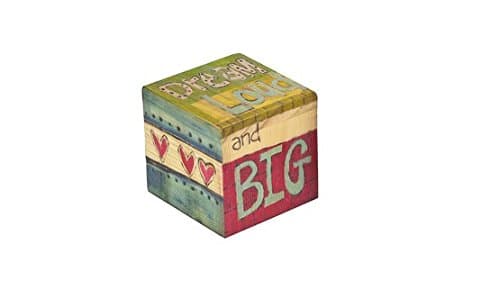 Painted Peace Art Cube - Inspired (Small) ER32395SM