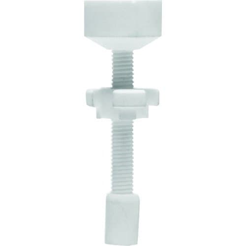 1247 SCIENCE LAB EQUIPMENT - 18MM CUP CERAMIC THREADED ADJUSTABLE FEMALE WHITE