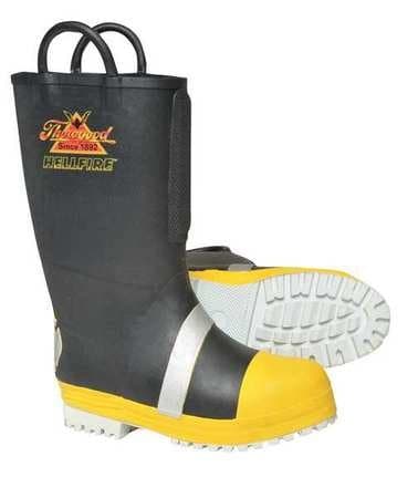 Ins Fire Boots, Mens, 9-1/2M, PR