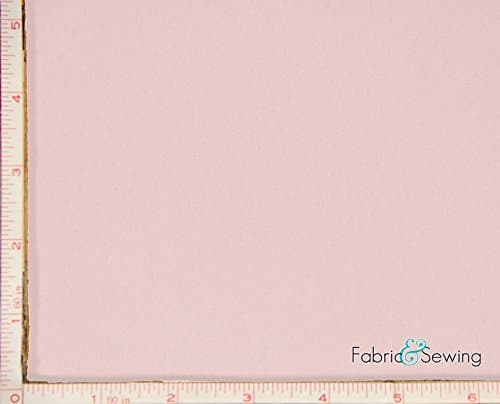 Light Pink Micropoly Jersey Fabric 4 Way Stretch Polyester Spandex 58-60"