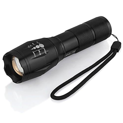 EaseBuy LED Flashlight Rechargeable Tactical Handheld Flashlight with Battery and Charger