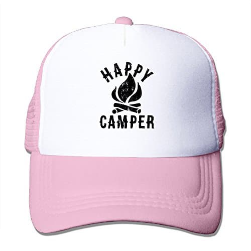Happy Camper Trucker Snapback Baseball Hats