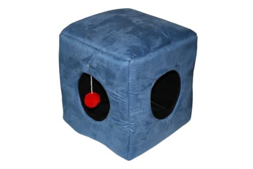 Casual Pet Products Kitty Cube, Light Blue