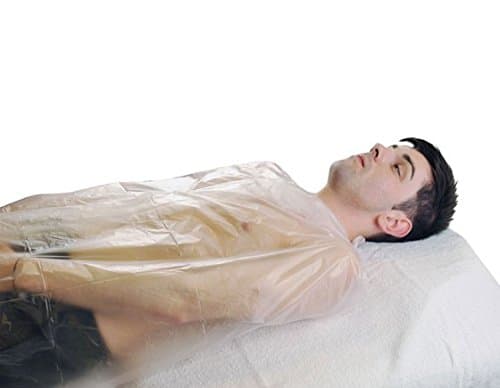 PROFESSIONAL SPA ESSENTIALS - POLYETHYLENE BODY WRAP SHEETS 1900mm x 1400mm (PACK OF 50)