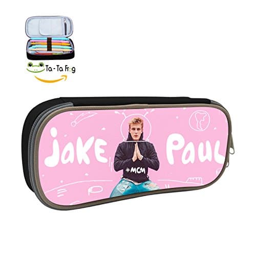 Pencil Bag Pen Case Multi-Functional Pouch Jake Paul Zipper Bag Large Capacity Pen Bag Pencil Case Stationary Box Make Up Bag