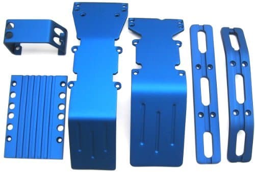 T-Maxx, E-Maxx, S-Maxx blue anodized aluminum package super deal by RC Raven