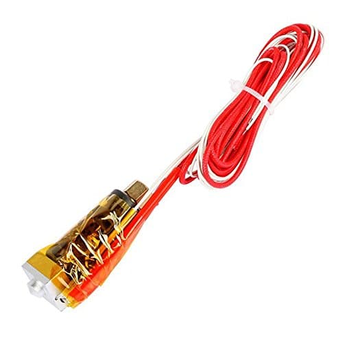 ASSEMBLED J-HEAD HOTEND NOZZLE FOR FILAMENT REPRAP MAKERBOT KOSSEL DELTA: PTFE 1.75MM/NOZZLE 0.5MM