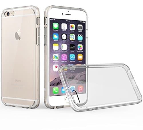 Amberonics Premium Quality Designer iPhone 6 Case, Apple iPhone 6/6s Case Scratch Resistant, Shock Absorption Bumper, Finger Print Resistant Clear Back for iPhone 6s iPhone 6