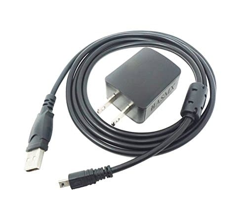 USB Power Adapter, 5ft Extra Long UC-E6 8Pin Battery Charger Data Sync Cable Cord Lead for Nikon Coolpix L26 L28 L110 L120 L310 L330 L810 L820 L830 A10 D5500 D5200 D7100 D750 Digital Cameras