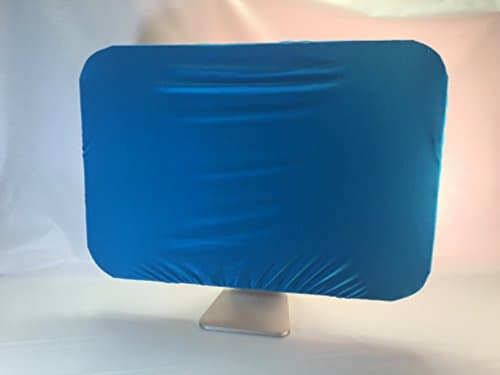 Dust Cover: Display and Screen Protector Cover for iMac ( 17"- 21.5" )BONUS KEYBOARD DUST COVER (Light Blue)