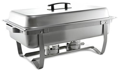 Cater Strong - 8 qt. Full Size Stainless Foldable Chafer