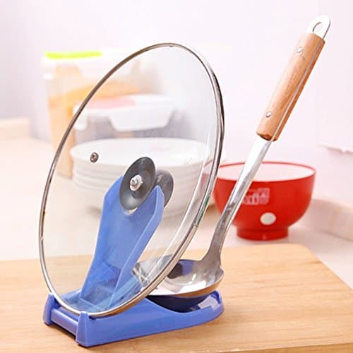 RACHEES Multifunction Foldable Pot Pan Spoon Lid Storage Stand