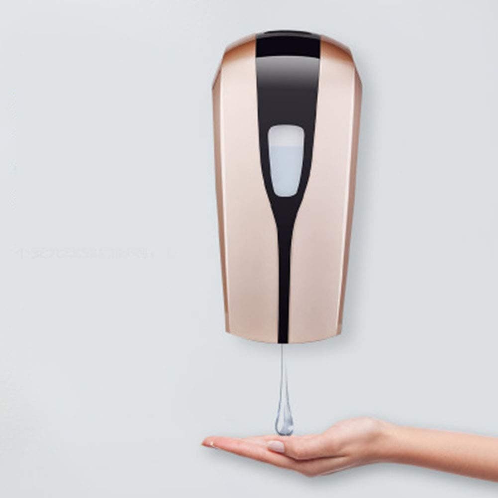 Alpine Wall Mountable, Touchless, Universal Foam Soap Dispenser for Offices, Schools, Warehouses, Food Service Facilities, and Manufacturing Plants, Battery Powered,E