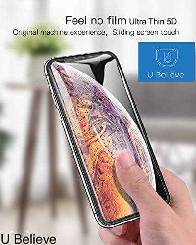 iPhone Xs Max 5D Tempered Glass Ultra Thin Super Strong Original Real-Time Protection for iPhone Xs Max 2018