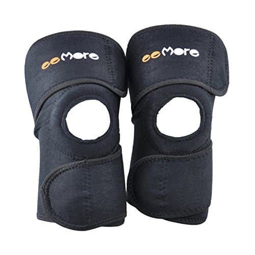 Breathable Neoprene Adjustable Knee Support Patella Wrap 1 Pair