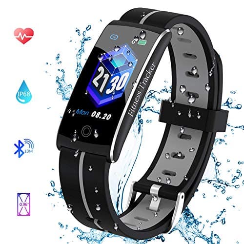 ding peng fei Smart Watch,IP68 Waterproof Activity Tracker Color Screen Watch with Heart Rate Monitor,Fitness Tracker with Sleep Monitors,Pedometer Stop Watch with Step Calorie Counter