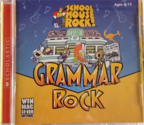 SCHOOL HOUSE ROCK! GRAMMAR ROCK (2005) WIN/MAC CD-ROM in JEWELCASE