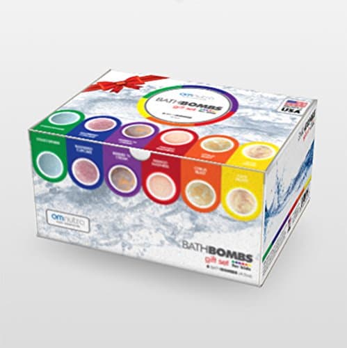 Fun Bath Bombs For Kids 6 Pack - Large 4.5 oz Handmade USA Non-GMO Vegan Organic Bath Bombs Gift Set for Girls Boys Men Women - Pure Hypoallergenic / Eczema Bath Kids Scents