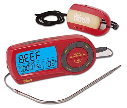 NEW Taylor Wireless Probe Grill Thermometer With Remote Pager