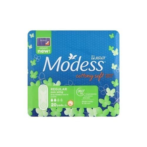 Modess Cottony Soft Regular Non-wing Sanitary Pad 20 Pcs.