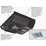 CDF548 Ceiling HEATERS, Sandal Wood