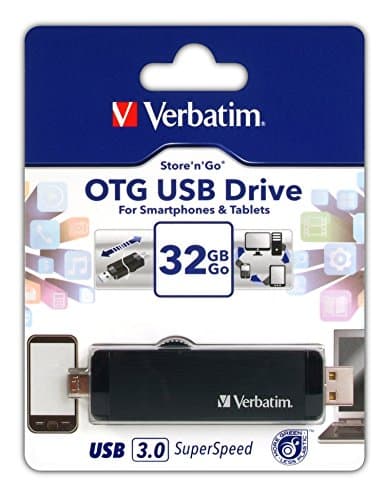 Verbatim USB Flash Drive 32GB Ultra Speed for Android Devices and Computers